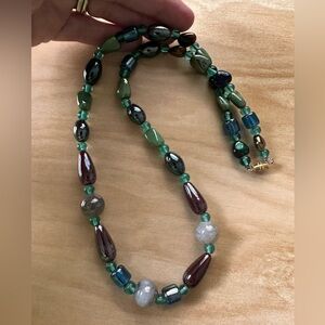 Hand crafted Elegant Multicolor glass Beaded Bracelet